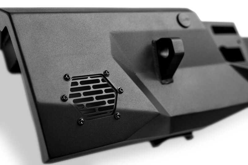 Toyota Tundra Rear Bumper - DV8 Offroad - Spec Series, Mid-Width, Steel - Black - `22-`26